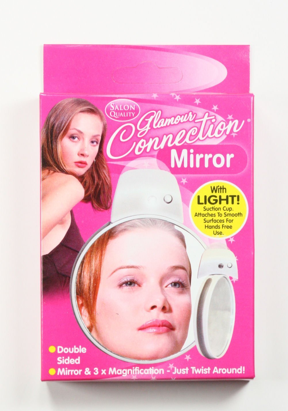 PMS 2 SIDED LIGHT UP MIRROR IN PVC COATED PRINTED BOX