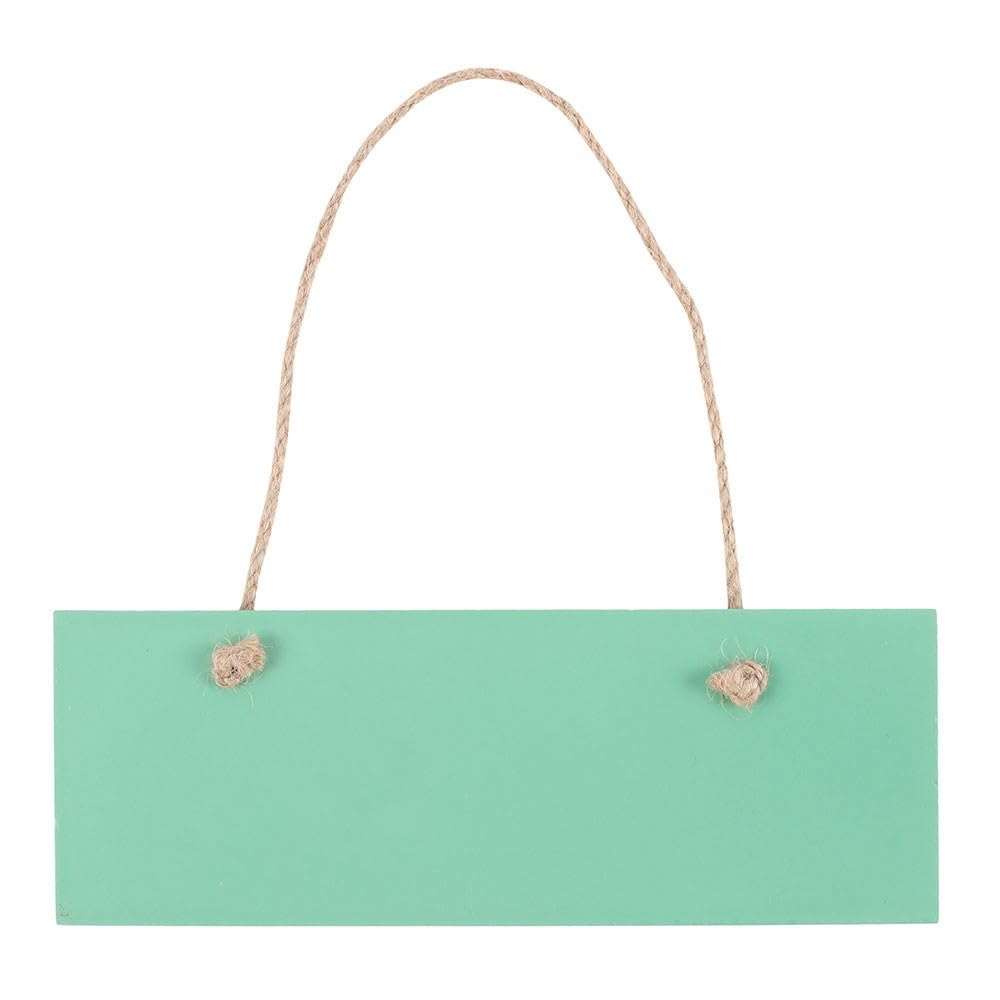 Something Different This Is Our Happy Place Hanging Sign (One Size) (Green)