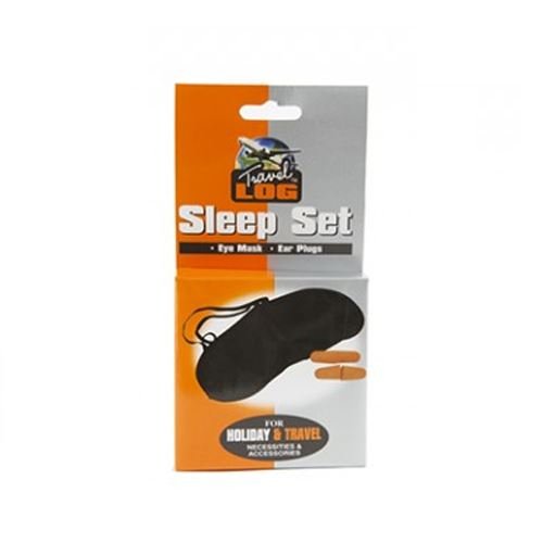 Satin Travellers Eyemask With Ear Plugs