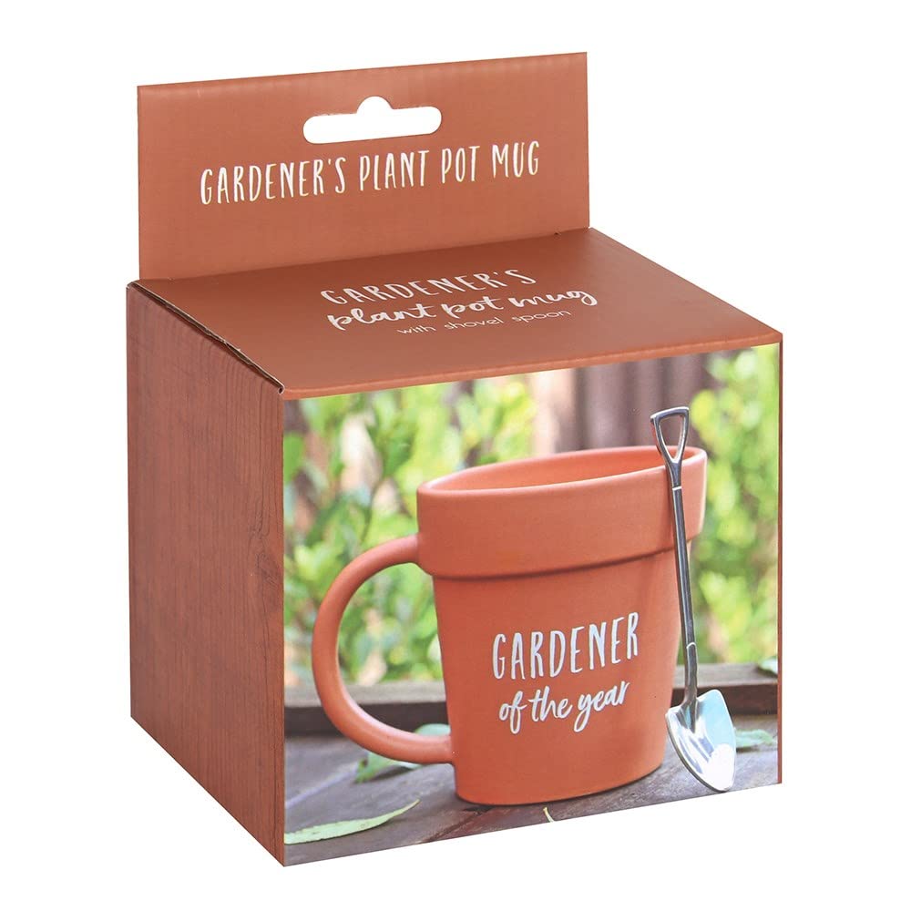 something different Gardener of the Year Mug & Sppon Gift Set