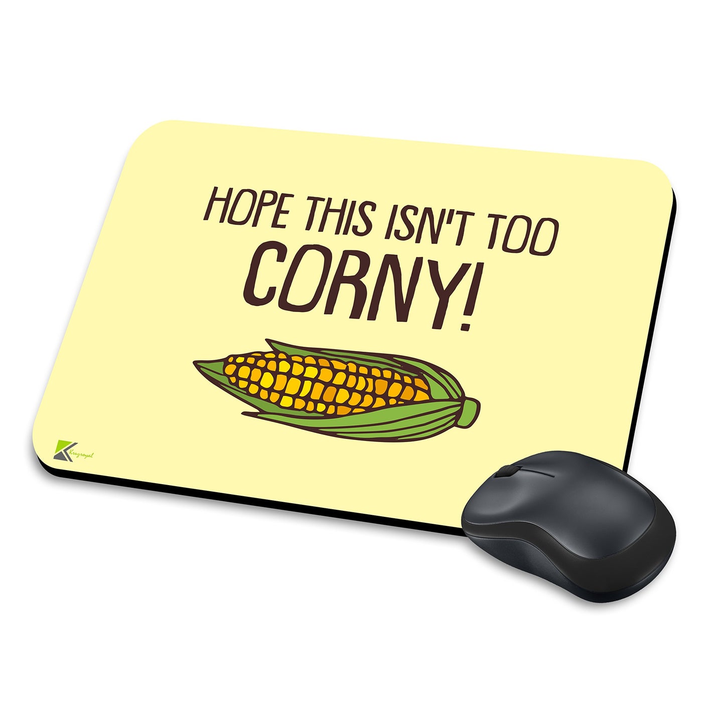 MM130 - Hope this isn't too corny! Funny Novelty Gift Mousemat/MousePad Anti Slip Laptop Computer PC Mouse Mat