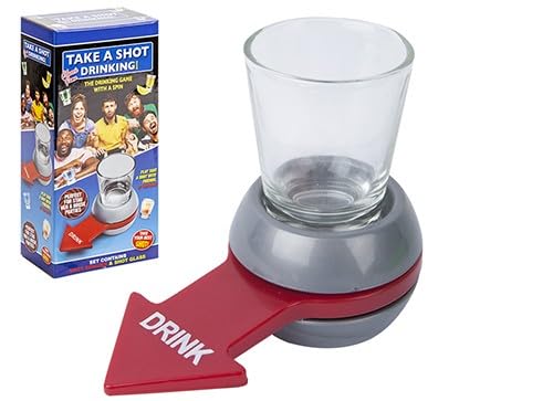 Ultimate Party Essential Multicolor Spin The Shot Game (1 Pc.) - Perfect for Adult Parties, Icebreaker & Conversation Starter