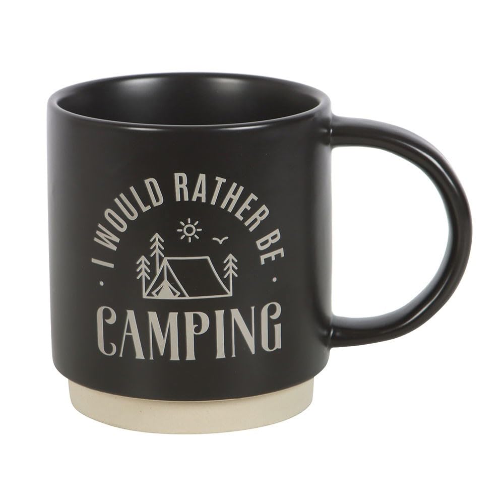 Something Different I Would Rather Be Camping 3 in 1 Mug Set