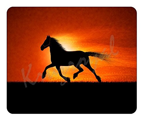 Sunset Horse Mousemat/Pad Anti Slip Computer PC Laptop Mouse Mat