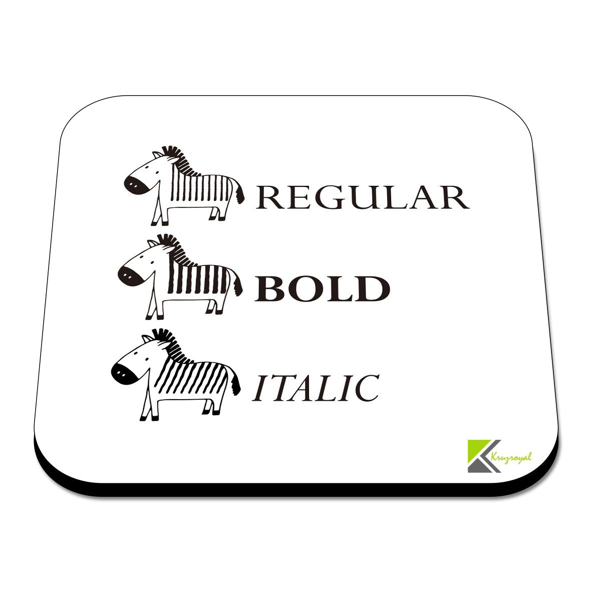 CS371 Regular Bold Italic Novelty Funny Coffee Tea Drink Gift Glossy MDF Wooden Coaster