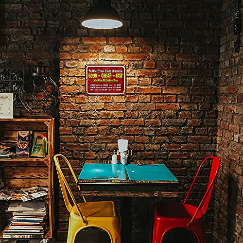 Kruzroyal MP423 We offer three kinds of service : Good - Cheap - Fast Funny Novelty Retro Vintage Metal Wall Sign Plaque 20cm x 15cm