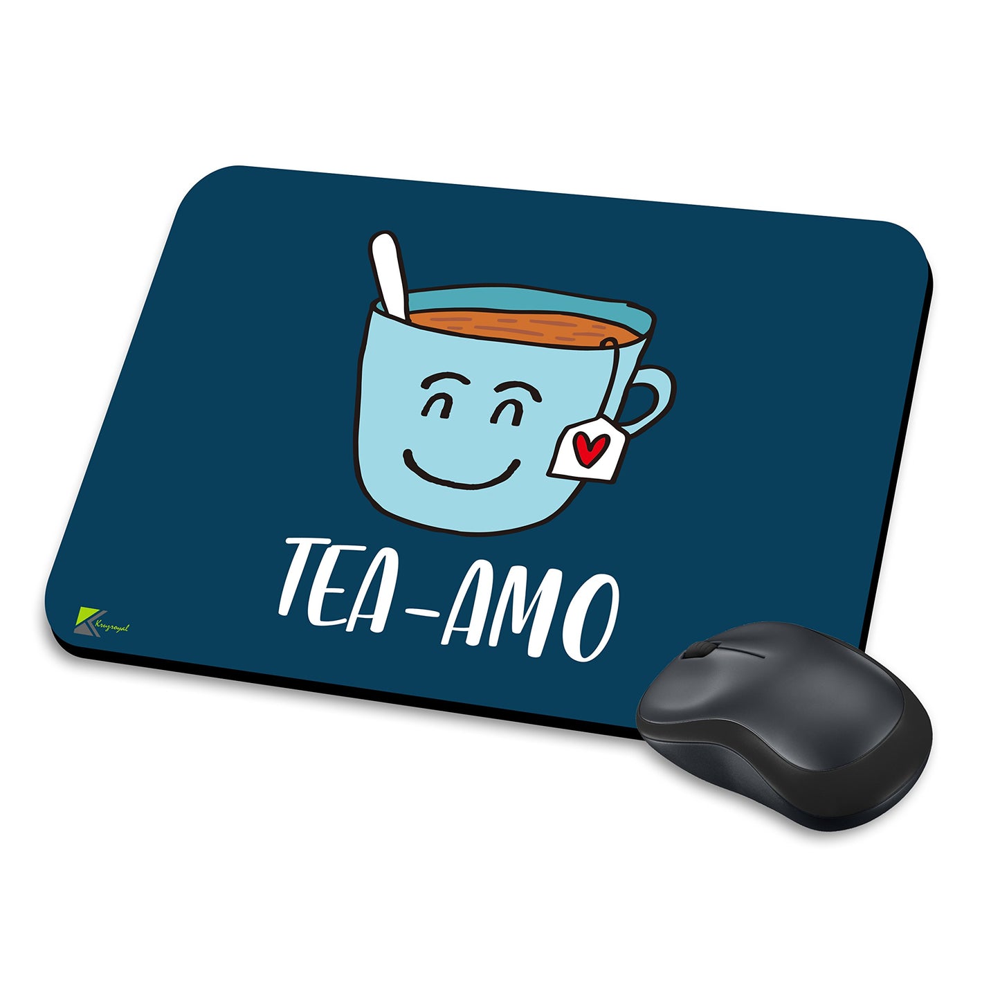 MM179 - TEA-AMO Funny Novelty Gift Mousemat/MousePad Anti Slip Laptop Computer PC Mouse Mat