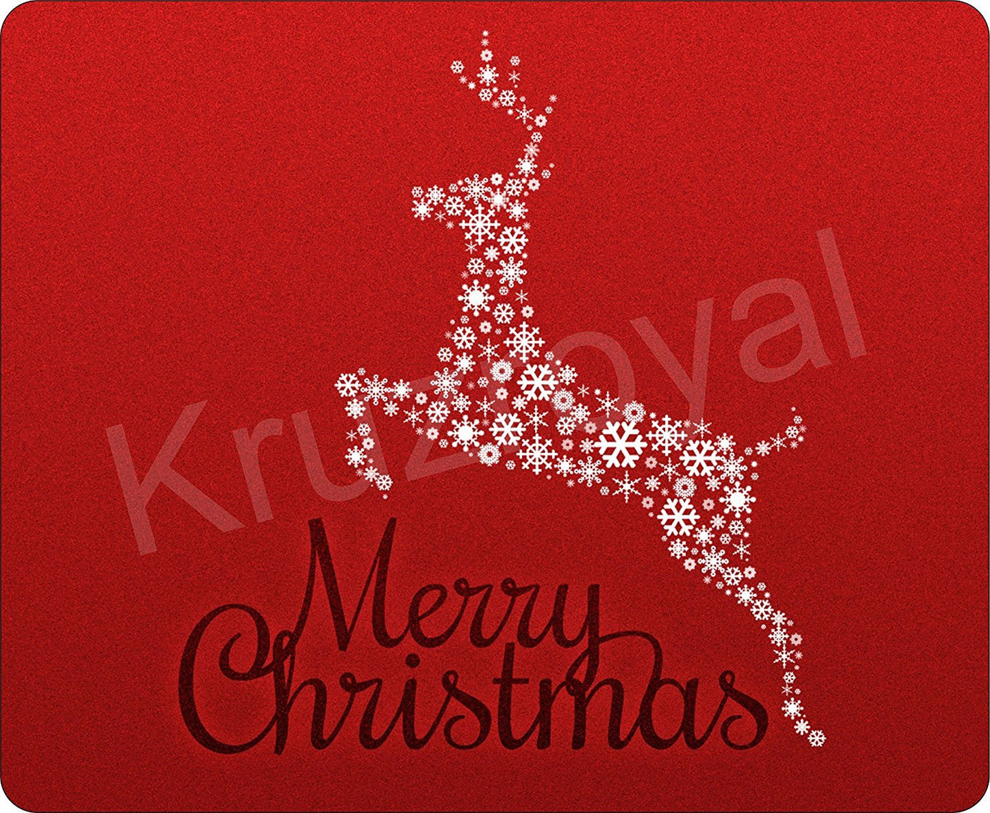 Merry Christmas Xmas Mousemat / Pad Anti Slip Computer PC Mouse Mat