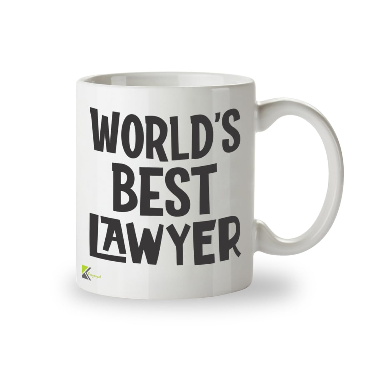 Kruzroyal DZ834 World's Best Lawyer Mug 11oz - White Ceramic Cup for Solicitor, Barrister, Attorney - Ideal Birthday, Graduation or Thank You Present