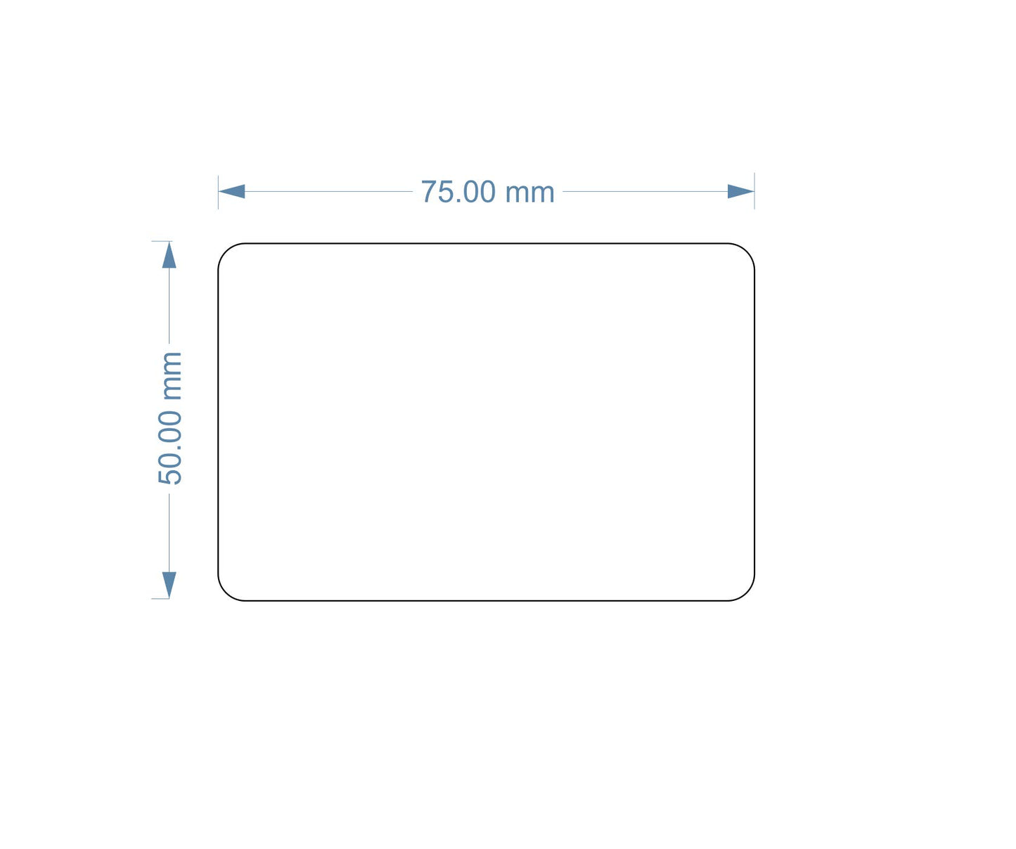 Kruzroyal FM118 I LOVE CATS, IT'S HUMANS WHO ANNOY ME Novelty Funny Gift Idea Glossy Rectangle Metal Fridge Magnet
