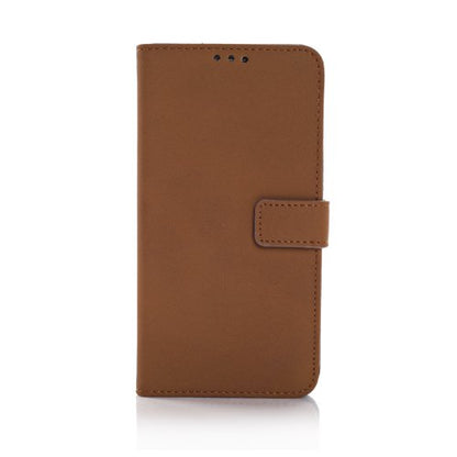Leather Flip Case Cover for Samsung Galaxy S5 - Black / Light Brown / Medium Brown / Dark Brown