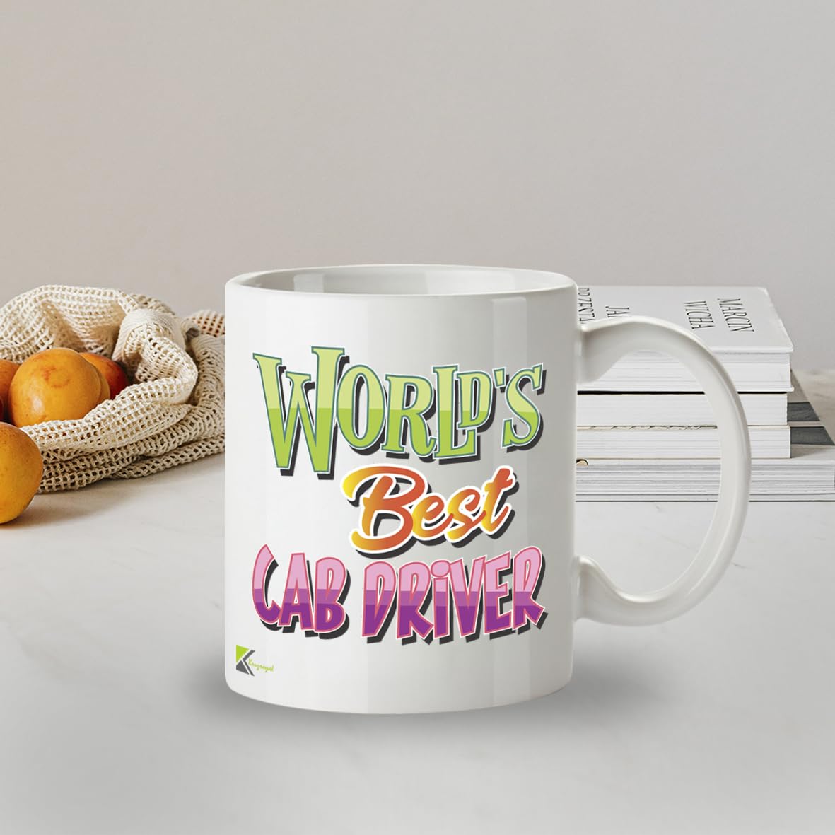 Kruzroyal DZ810 World's Best Car Driver Mug 11oz - Funny New Driver Gifts for Men Dad - Passed Driving Test & Car Enthusiast Novelty Cup - Birthday Present
