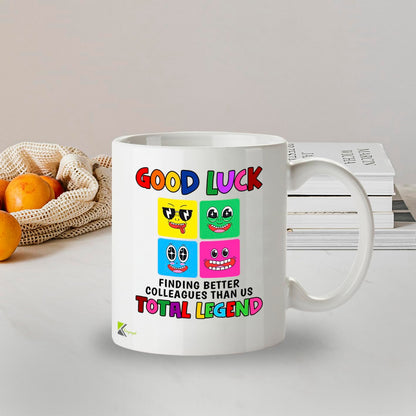 Kruzroyal Funny Leaving Gift Mug | Good Luck Finding Better Colleagues | Farewell Gift for Coworker Friend | New Job Present 11oz