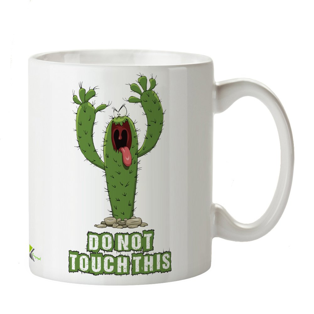 Kruzroyal DZ371 Do not Touch This Funny Novelty Great Gift Idea Coffee Tea Mug