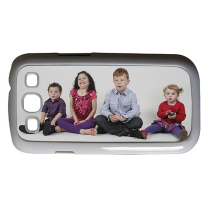 Personalised Samsung Galaxy S3 i9300 SIIl Custom Case White Rim Custom Cover - PersonaliseItOnline