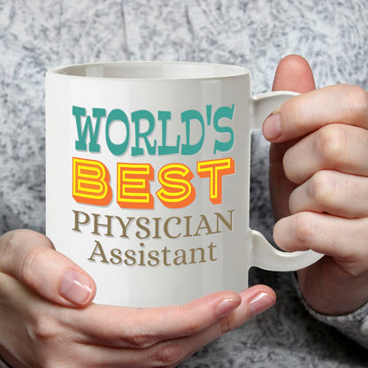 Kruzroyal DZ890 World's Best Physician Assistant 11OZ Tea/Coffee Mug Cup - Unique Coffee Cup and Gift Ideas, Physician Assistant's Mug
