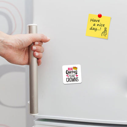 FM051 I'm a fuc*ing Unicorn Novelty Funny Idea Glossy Metal Square Fridge Magnet