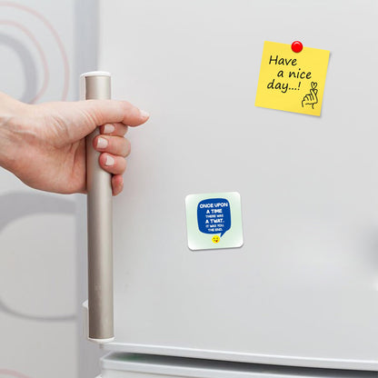 FM035 Twunt because sometimes TWAT and C*nt just aren't enough. Novelty Funny Idea Glossy Metal Square Fridge Magnet