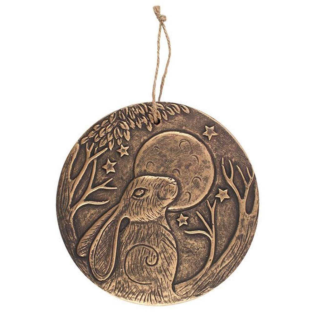 Something Different Hare Terracotta Plaque (One Size) (Copper)