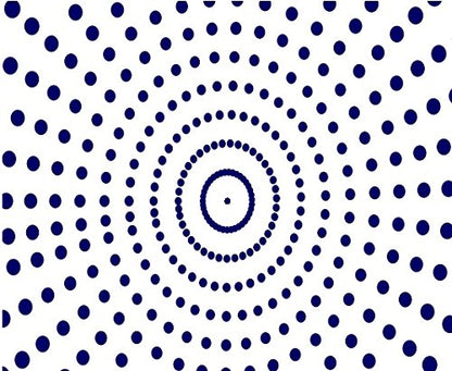 Polka Dots Design Dots Eye Catching Mousemat/Pad Anti Slip Computer PC Mouse Mat Thick Rubber Quality Soft Comfort Feel Finish