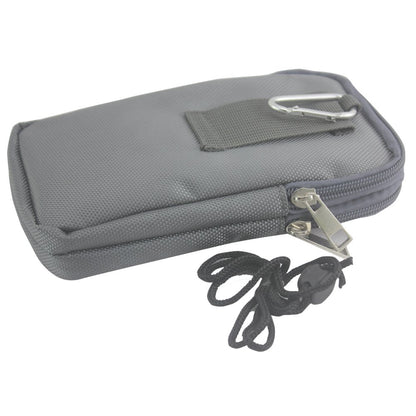 Grey Universal Tactical Army Camouflage Gray Belt Velcro Case Cover Belt Loop Hip Holster Pouch Case Mobile Phone For Nokia Lumia HTC One X Blackberry Bold Curve Q10 Z10 Apple iPhone 4 s 5 5S 6 6 Plus Samsung Galaxy S3 S2 S4 S5