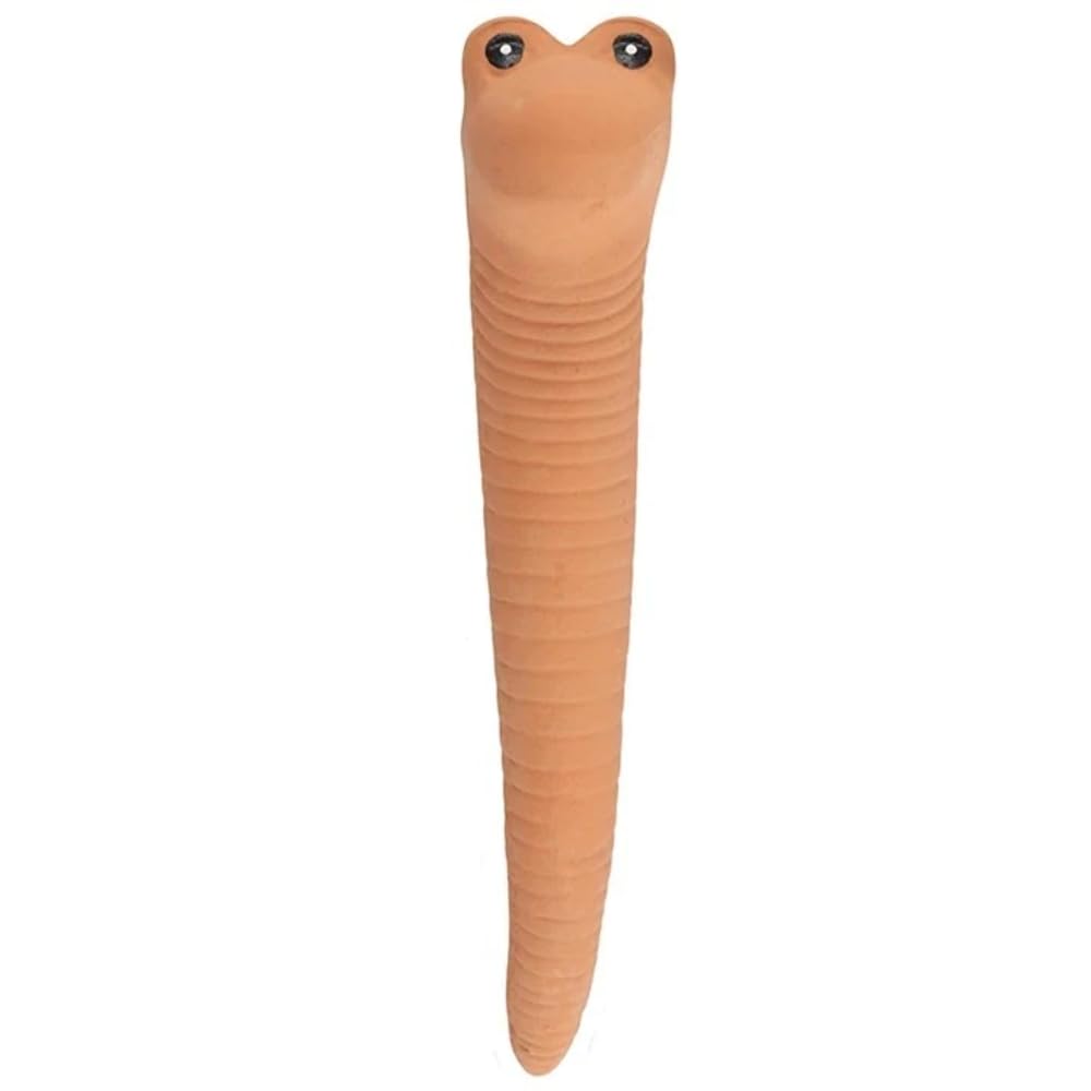 Something Different Willy the Worm Water Sensor (Large) - Terracota - Plants/Flowers/Soil