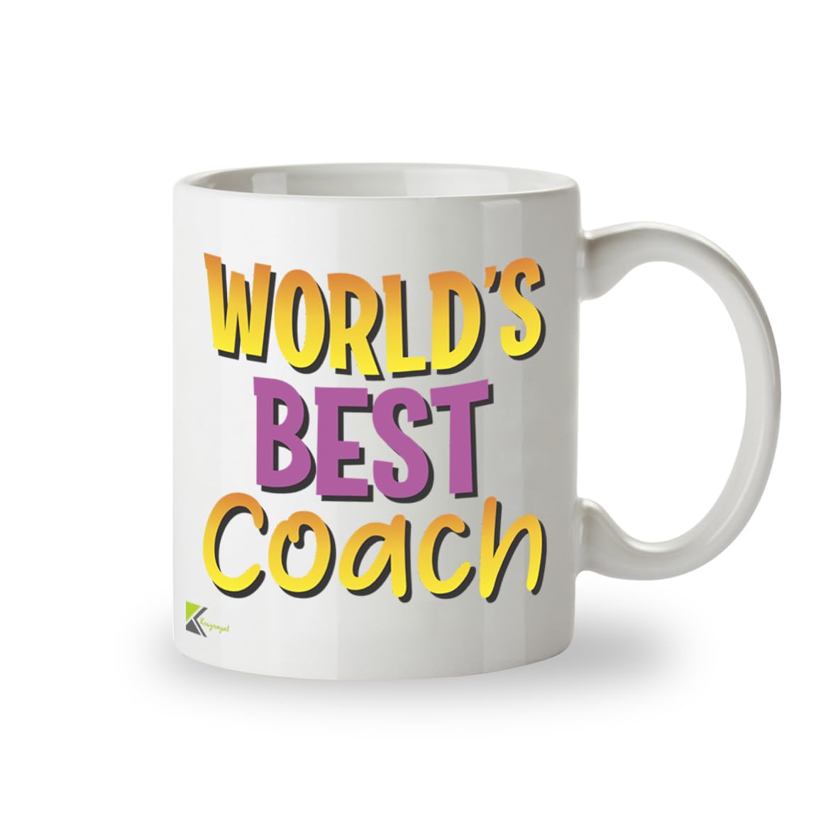 Kruzroyal DZ899 World's Best Coach 11OZ Tea/Coffee Mug Cup - Unique Coffee Cup and Gift Ideas, Coach's Mug
