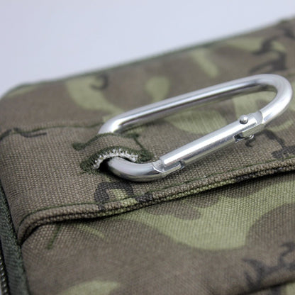 Kruzroyal Universal Army Style 2 Tactical Bag Mobile Phone Genuine Belt Loop Hook Cover Case Pouch Holster
