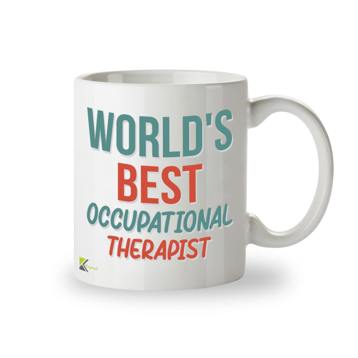 Kruzroyal DZ892 World's Best Occupational Therapist 11OZ Tea/Coffee Mug Cup - Unique Coffee Cup and Gift Ideas, Occupational Therapist's Mug