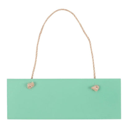 Something Different This Is Our Happy Place Hanging Sign (One Size) (Green)