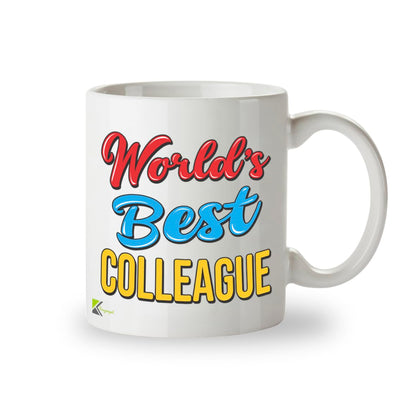 Kruzroyal DZ900 World's Best Colleague 11OZ Tea/Coffee Mug Cup - Unique Coffee Cup and Gift Ideas, Colleague's Mug