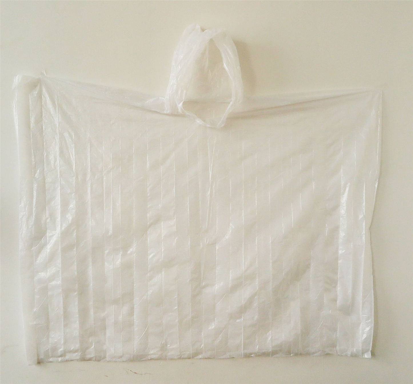 Holiday and Travel Waterproof Emercengy Hooded Rain Poncho/Raincoat in a Handy Ball with Clip