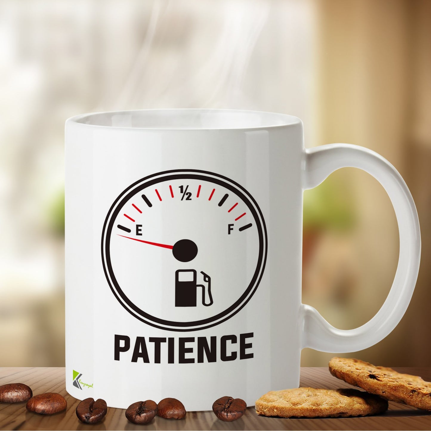 Kruzroyal DZ444 Patience (Drivers) Funny Novelty Great Gift Idea Coffee Tea Mug