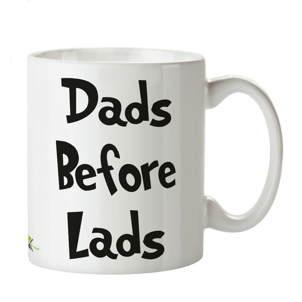 Kruzroyal DZ308 Dads Before lads Funny Novelty Great Gift Idea Coffee Tea Mug