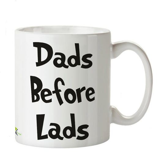 Kruzroyal DZ308 Dads Before lads Funny Novelty Great Gift Idea Coffee Tea Mug