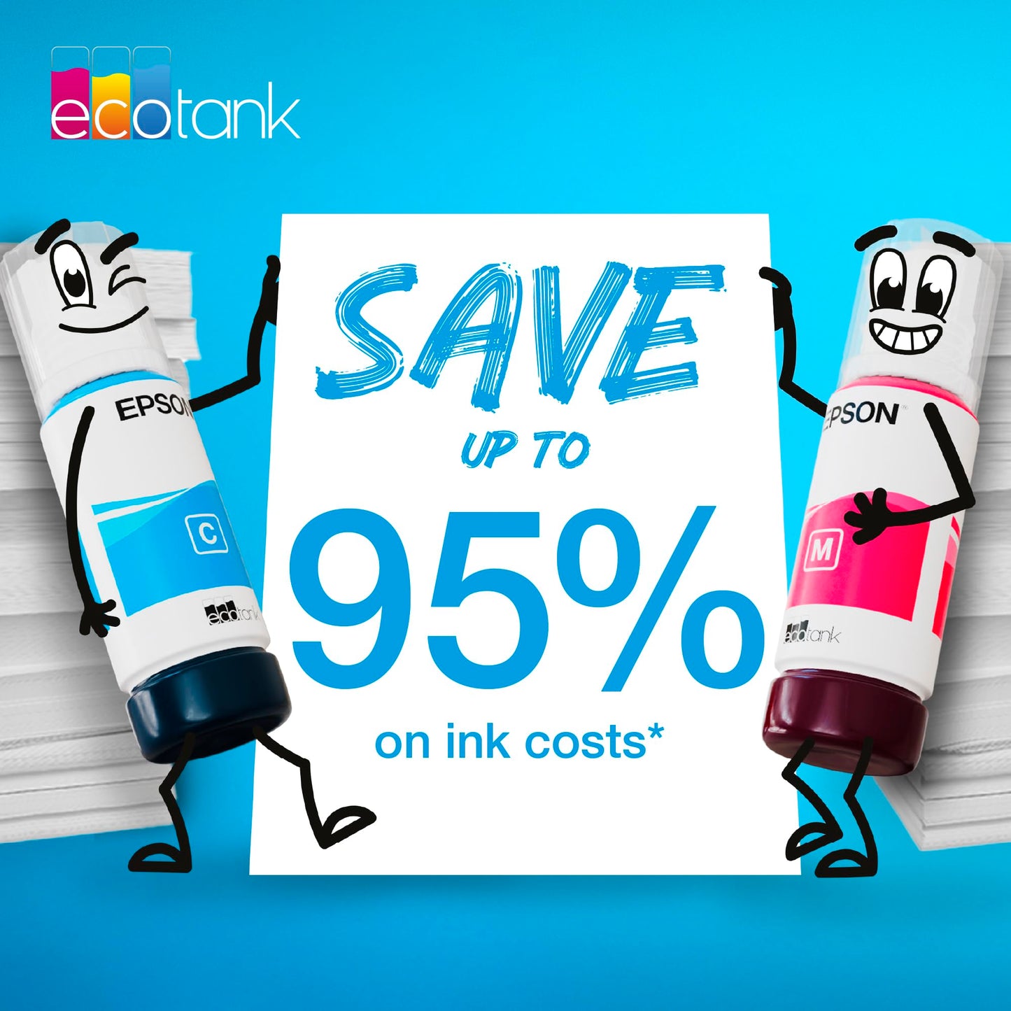 Epson EcoTank 104 Genuine Multipack Ink Bottles