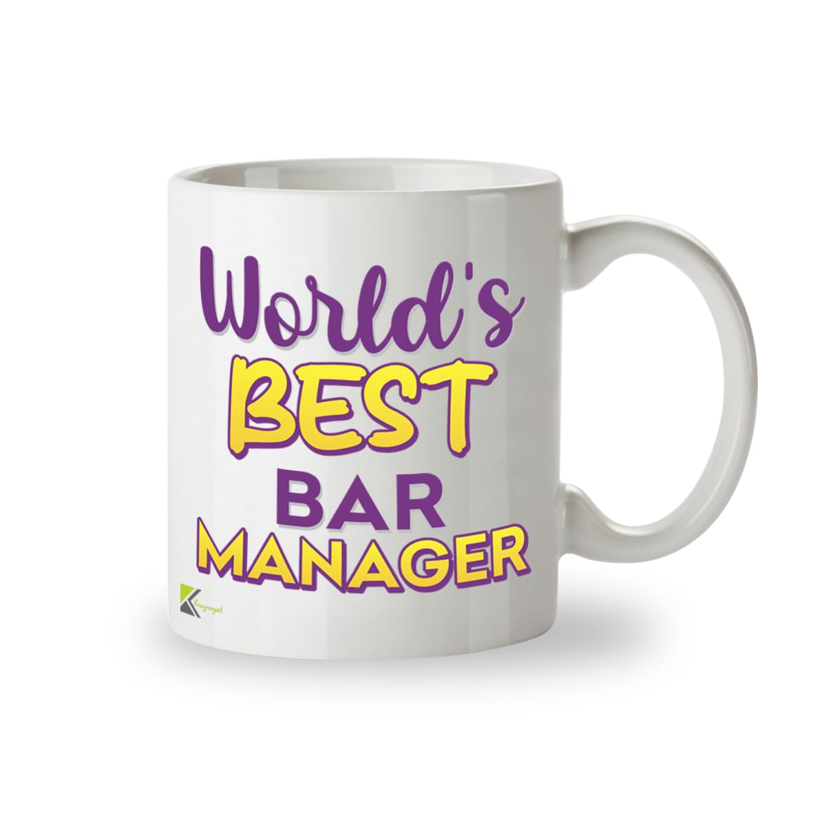 Kruzroyal DZ895 World's Best Bar Manager 11OZ Tea/Coffee Mug Cup - Unique Coffee Cup and Gift Ideas, Bar Manager's Mug
