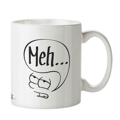 Kruzroyal DZ222 Meh... Funny Novelty Great Gift Idea Coffee Tea Mug