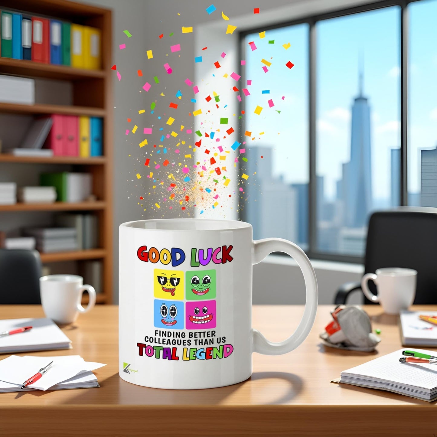 Kruzroyal Funny Leaving Gift Mug | Good Luck Finding Better Colleagues | Farewell Gift for Coworker Friend | New Job Present 11oz