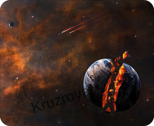 End Of World Destruction Mousemat/Pad Anti Slip Computer PC Mouse Mat