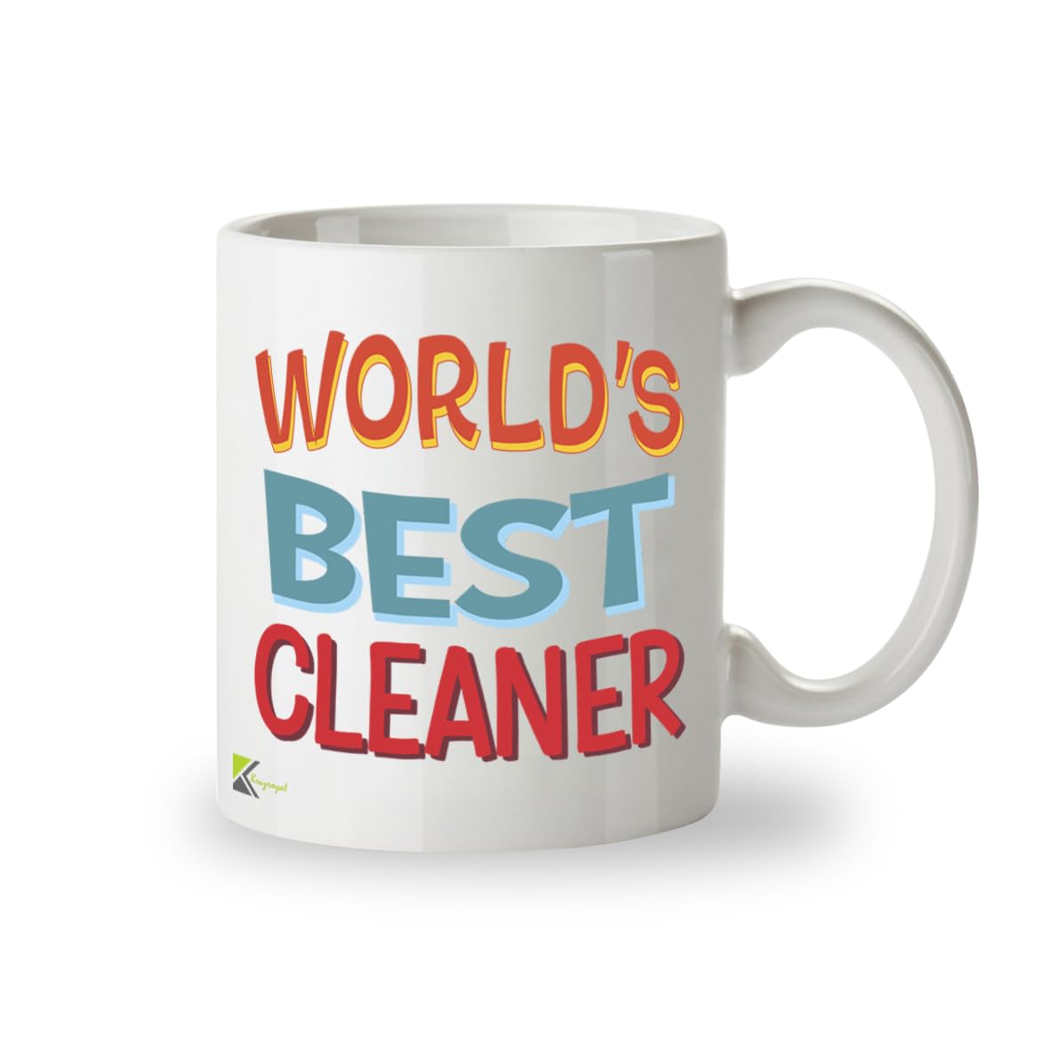Kruzroyal DZ808 World's Best Cleaner Coffee Mug 11oz - Thank You Gifts for Cleaners Housekeeper Janitor - Funny Appreciation Novelty Cup for Men Women Birthday Christmas