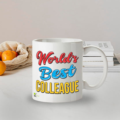 Kruzroyal DZ900 World's Best Colleague 11OZ Tea/Coffee Mug Cup - Unique Coffee Cup and Gift Ideas, Colleague's Mug