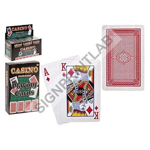 SPL PLAYING CARDS WITH PLASTIC COATED IN