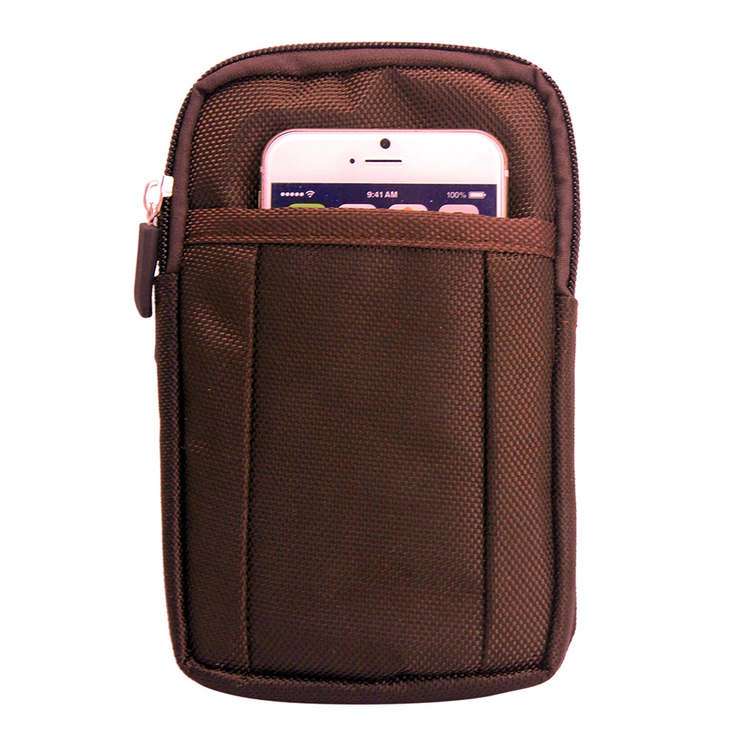 Brown Universal Tactical Army Camouflage Belt Velcro Case Cover Belt Loop Hip Holster Pouch Case Mobile Phone For Nokia Lumia HTC One X Blackberry Bold Curve Q10 Z10 Apple iPhone 4 s 5 5S Samsung Galaxy S3 S2 S4 S5 S6