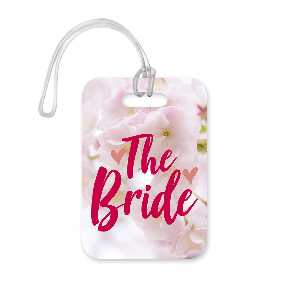 LT024 The Bride Novelty Funny Unique Designer Gift Glossy Plastic Suitcase Luggage Tag