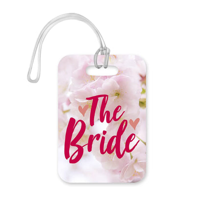 LT024 The Bride Novelty Funny Unique Designer Gift Glossy Plastic Suitcase Luggage Tag