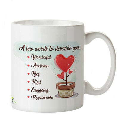 Kruzroyal Rude Prank Mug, Hidden Acrostic Poem Spells W*nker, Funny Offensive Gift for Best Friend, Brother or Colleague, White Ceramic, 11 oz