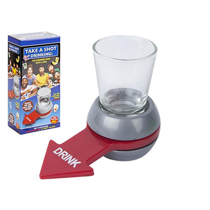 Ultimate Party Essential Multicolor Spin The Shot Game (1 Pc.) - Perfect for Adult Parties, Icebreaker & Conversation Starter