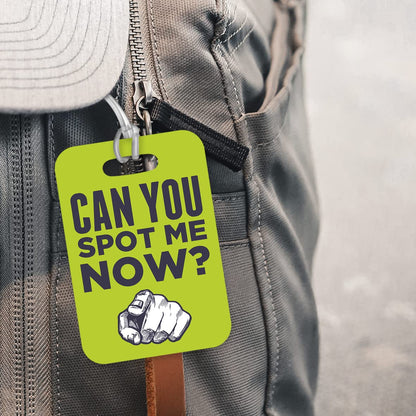 LT029 Can You Spot Me Now? Novelty Funny Unique Designer Gift Glossy Plastic Suitcase Luggage Tag