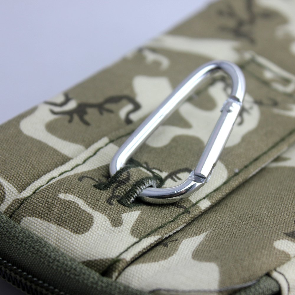 Kruzroyal Universal Army Style 1 Tactical Bag Mobile Phone Belt Loop Hook Cover Case Pouch Holster